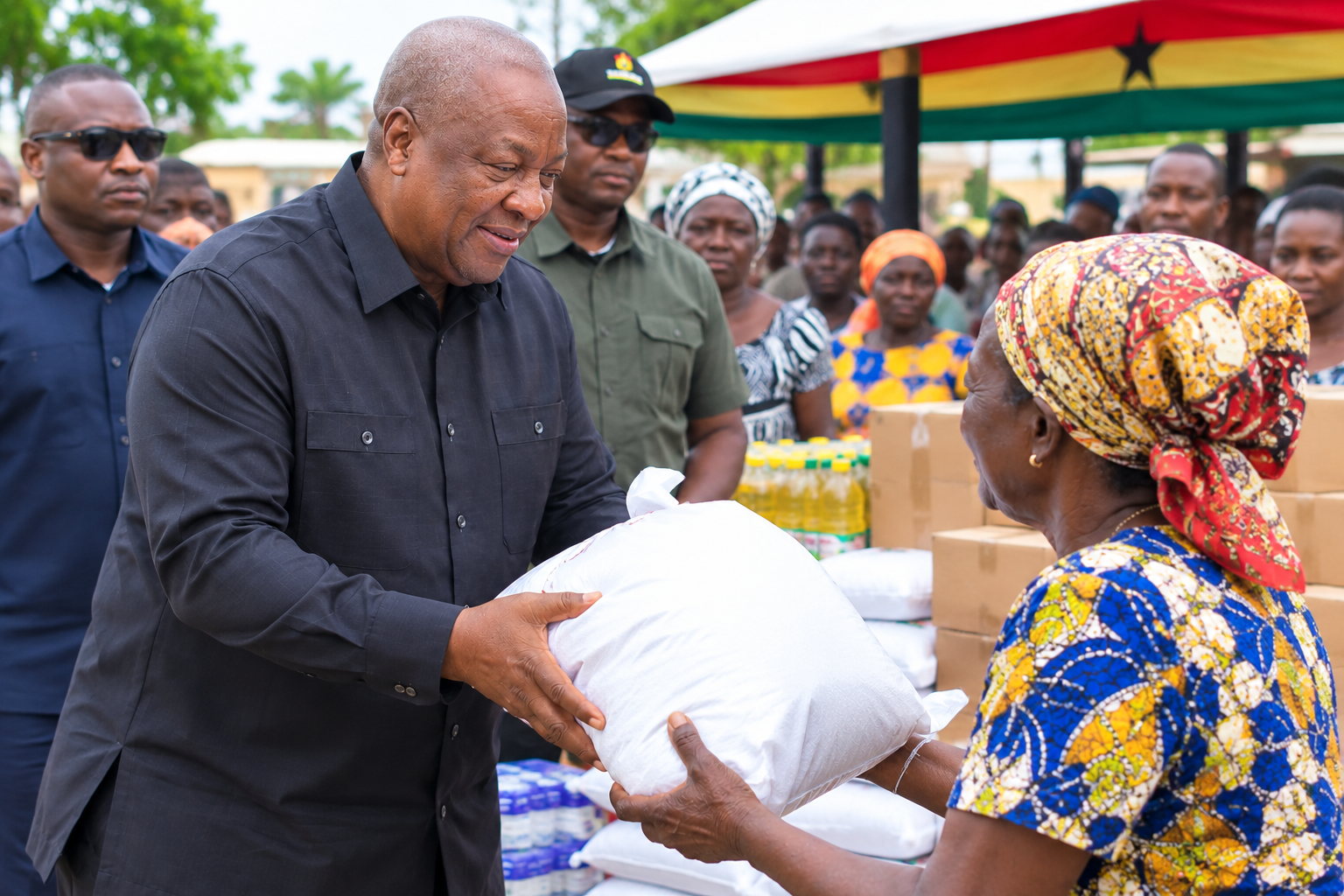 President-Mahama-donates-to-Hohoe-flood-victims